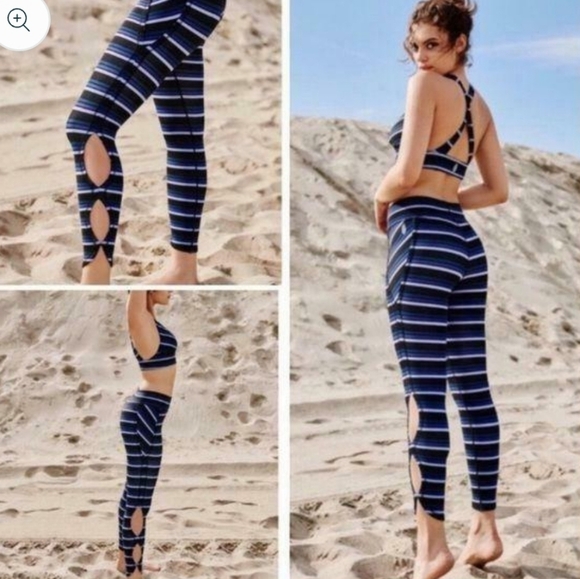 Free People Movement Stripe Infinity Leggings - Picture 1 of 9